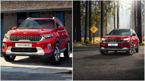 Kia Sonet Old vs New