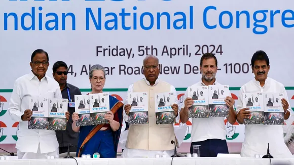 ongress Releases Manifesto Today for Lok Sabha Election 2024