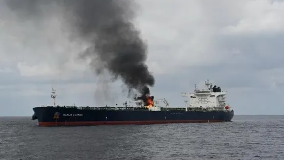 Merchant ship hit by Houthi missile