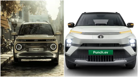 Tata Punch Vs Hyundai Inster, Hyundai Inster vs Tata Punch