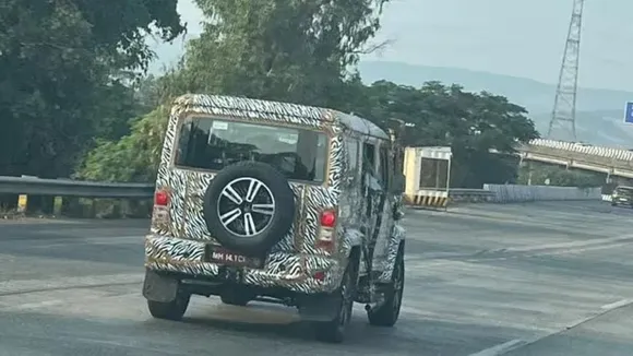 Force Gurkha 5 door spied