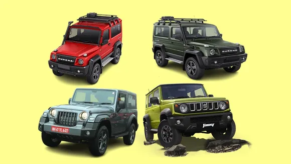 Force Gurkha vs Mahindra Thar vs Maruti Jimny