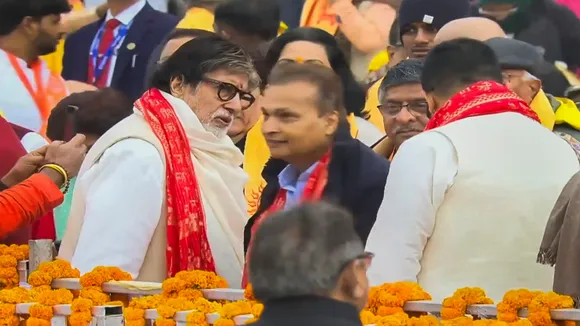 Amitabha Bachchan in Ayodhya