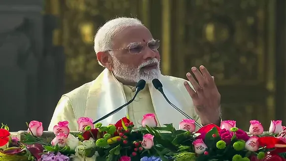 PM Narendra Modi at Ayodhya