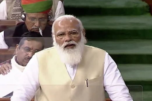 PM modi replies to motion of thanks to president adress in loksabha know full speech