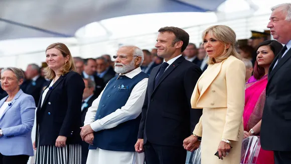 Annual Bastille Day celebrations in Paris