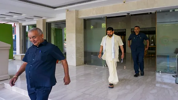 Brij Bhushan Sharan Singh in Delhi