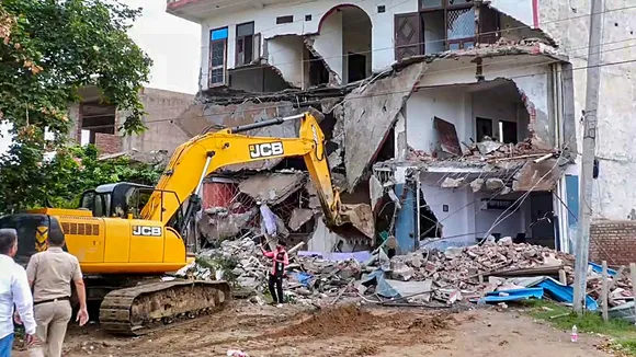Demolition drive in violence-hit Nuh