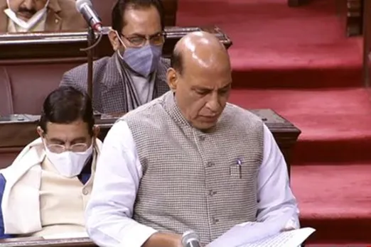 union defense minister rajnath singh told rajyasabha situation in eastern laddakh and India China Dispute