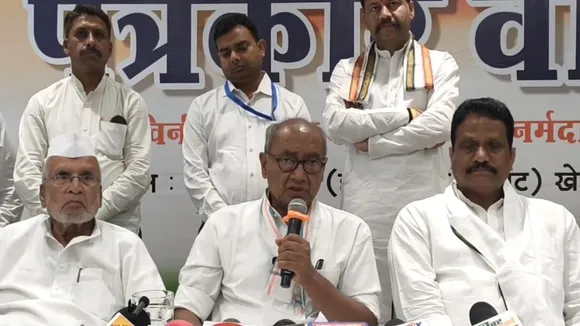 Digvijaya Singh attacks PM Modi and Shivraj Govt