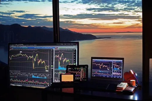 share market today 20 october live updates IN HINDI sensex nifty rupee vs dollar reliance voda idea hul nestle sbi nestle jubilant food acc hul just dial tata steel stocks in focus