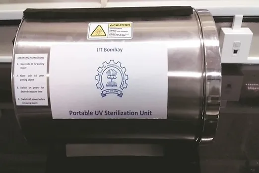 IIT Bombay ने बनाया पोर्टेबल UV सैनिटाइजर; नोट, पर्स, मोबाइल आसानी से होंगे साफ