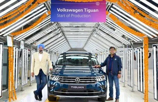 Volkswagen Tiguan Facelift production begins in India: Launch on 7th December