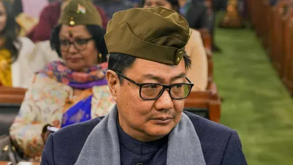 Union Law Minister Kiren Rijiju