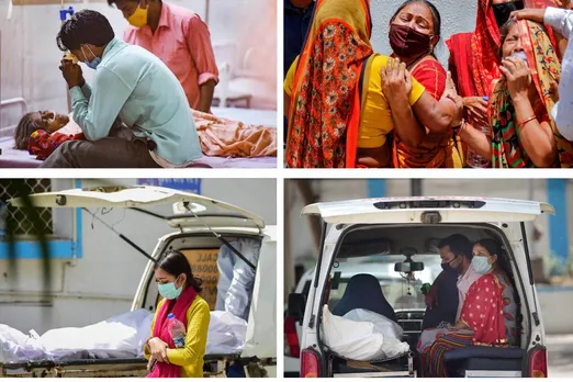 Covid-19 India Update: देश में कोरोना का बेलगाम विस्फोट जारी, 4 लाख के पार हुई नए मरीजों की तादाद, 3500 से ज्यादा की मौत