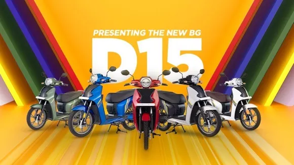 BGauss D15 electric scooter launched