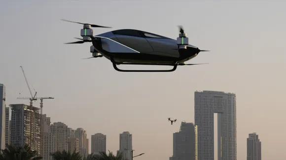 Electric Flying Taxi in Dubai