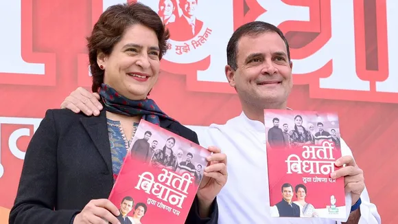 Congress launches youth manifesto in poll-bound UP, promises 20 lakh jobs, hike in education expenditure