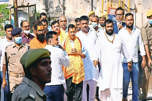 up assembly election 2022 Ram Janmabhoomi delhi cm arvind Kejriwal says free pilgrimage for Delhi senior citizens up cm yogi adityanath