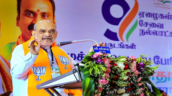 Amit Shah in Chennai