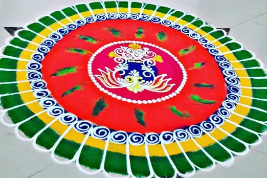 Rangoli, Diwali, easy designs, Festival,