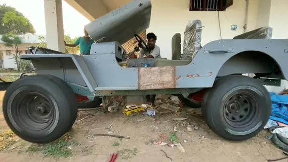 Anand Mahindra takes note of man who made an electric jeep