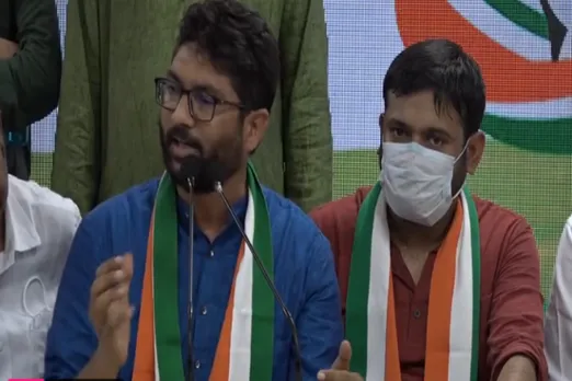 Kanhaiya Kumar and Jignesh Mevani join Congress