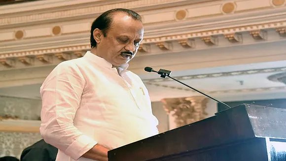 Ajit Pawar takes oath as the second Deputy Chief Minister of Maharashtra