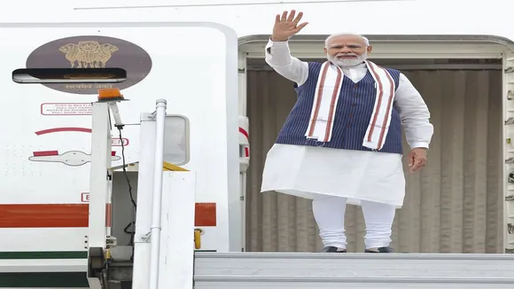 PM Modi leaves for USA