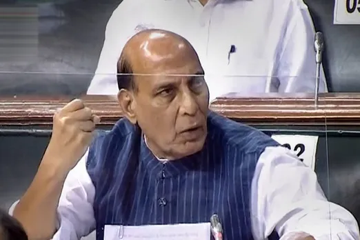 Defence Minister Rajnath Singh Statement On LAC Faceoff In LokSabha, Indian Armed Forces are capable of facing any challenge from China, भारत—चीन तनाव पर राजनाथ सिंह, एलएसी, भारत—चीन बॉर्डर इश्यू, भारत—चीन सीमा पर तनाव, राजनाथ सिंह, रक्षा मंत्री राजनाथ सिंह, लोकसभा, भारत चीन तनाव, rajnath singh, line of actual control, india-china tension, india-china face off, india china boarder issues, parliament monsoon session