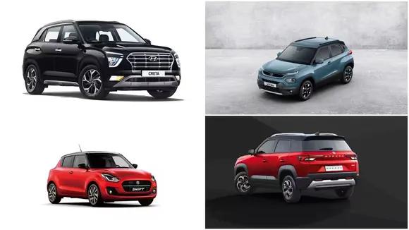 top cars sold in India in September