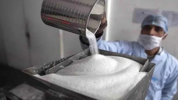 Sugar export, India, 109.8 Lakh Metric Ton, worth ₹40,000 crore, sugar mills, and 359 LMT of sugar was produced.