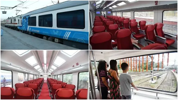 Vistadome Coach by Indian Railways