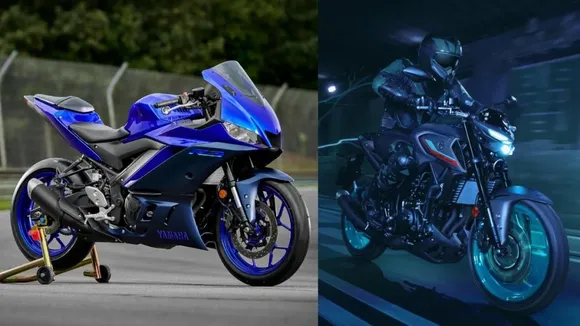 Yamaha R3 and MT-03