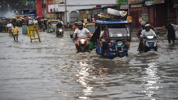 Weather: Monsoon rains in Patna