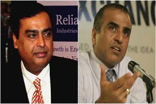 Mukesh Ambani, Reliance Jio, Sunil Mittal, Bharti Airtel, Zee Entertainment, Ambani vs Mittal, reliance jio vs bharti airtel, reliance vs airtel, ambani vs mittal , मुकेश अंबानी, सुनील मित्तल, अंबानी बनाम मित्तल
