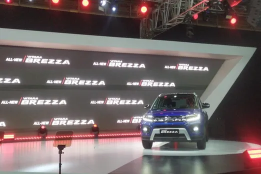 Maruti Suzuki unveils BS VI petrol vitara brezza in auto expo 2020