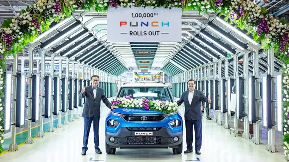 Tata Punch SUV milestone production