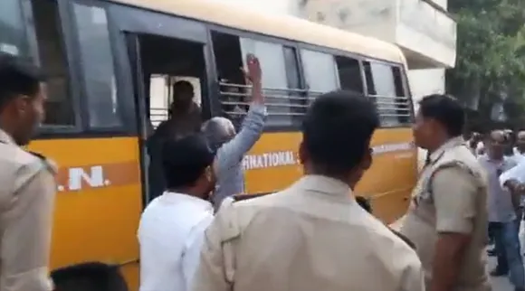 UP Board 12th english exam Paper Leak balia journalist arrested raise slogans against dm and sp