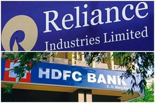 nine of top 10 companies market cap increased by 2.41 lakh crore HDFC bank and RIL most benefitted