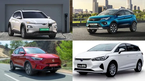 Top 5 best-selling electric cars in India in September 2022