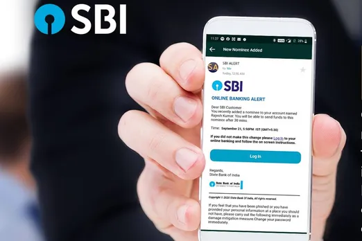 state bank of india alerts customers, Fraudsters are sending emails that appear to be from SBI
