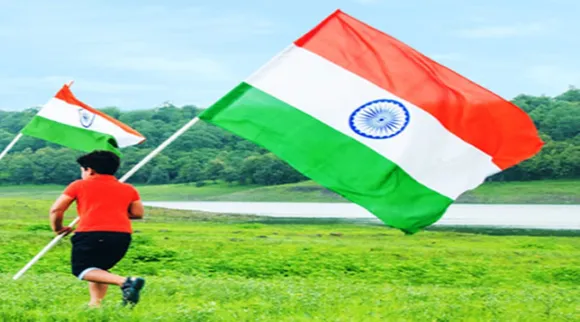 har ghar tiranga campaign upload selfie with national flag space digital tiranga