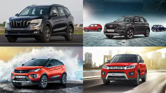 Top 10 best-selling SUVs in May 2022