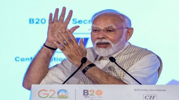 PM addresses B20 Summit India 2023