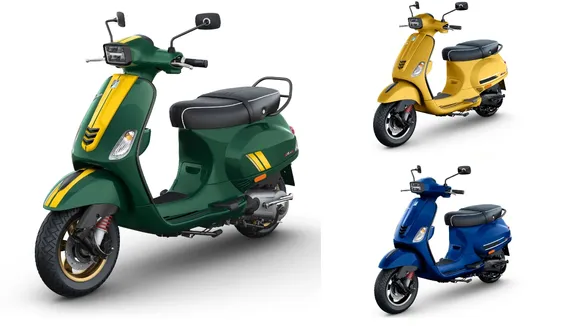 Vespa SXL range with new colours