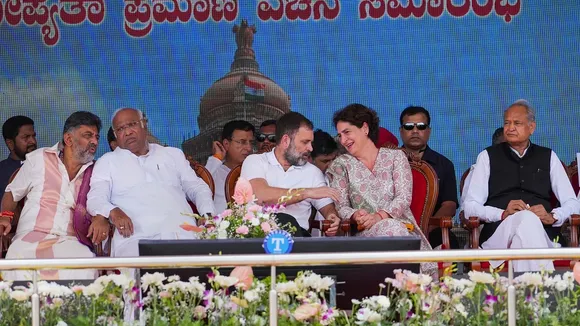 Oath ceremony of Congress Government in Bengaluru