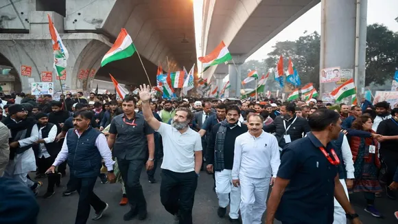 Bharat Jodo Yatra, Bharat Jodo Yatra enters Delhi, Rahul Gandhi, भारत जोड़ो यात्रा, राहुल गांधी, दिल्ली पहुंची भारत जोड़ो यात्रा