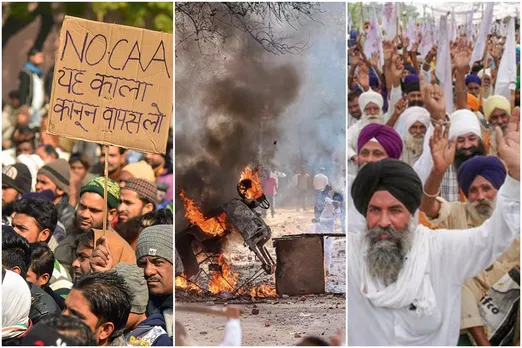 Key incidents of 2020 in india, major incidents of 2020 in india, protest against CAA, covid19, bollywood celebs death, farmers protest, delhi riots, trump india visit, ram mandir, rafale, amphan, economy