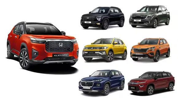 Honda Elevate vs competition